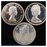1963 - 1966 Canada Silver 50c (*GEM P/L BU), 3