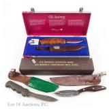 D.H. Russell Grohmann & Two More Knives