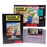 Super Nintendo SNES Mario Is Missing! Game CIB