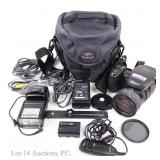 Sony DSC-R1 Bridge Camera, Flash, Remote & More