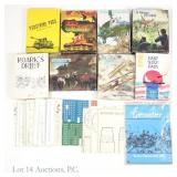 Tabletop Games Lot, East Wind Rain etc.  (8)
