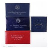 1971s - 1976s U.S. Mint 40%-Silver Coin Sets (4)