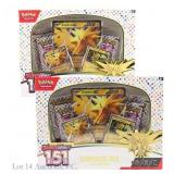 NIB Pokemon S&V 151 Zapdos EX Collection (2)