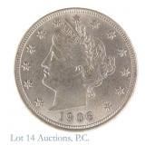 1906 US Liberty Head Nickel BU (SE R-4.5)