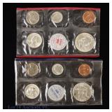 1959 P,D US 90%-Silver Unc. 10-Coin Mint Set