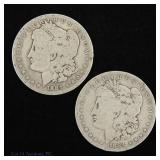 1884 P,O US Silver Morgan Dollars (ASW 1.48 Ozt.)
