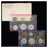 1962 P,D US 90%-Silver Unc. 10-Coin Mint Set