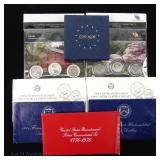 2016 & 2017 U.S. Mint ATB Quarters 3-Coin Sets (2)