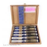 Narex Bevel Edge 6 Chisel Set