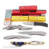 Kershaw, Gerber, German Creek Pocket Knives (6)
