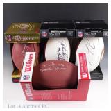 Chicago Bears Signed Footballs NO COAs (4)