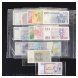 Various Belgium, Netherlands, Sweden Notes (15)