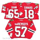 Shaw Savard VanRiemsdyk Signed Jerseys