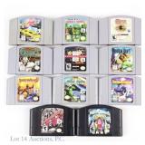 Nintendo 64 N64 Game Cartridges (11)