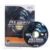 Nintendo Wii Metroid Prime Trilogy Coll. Ed. CIB