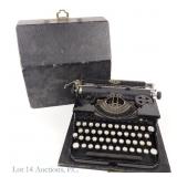 1930s Royal Model P Typewriter In Original Case