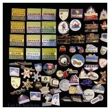 Ski Themed Resort and Olympic Pins (~70)