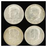 1964 US 90%-Silver Kennedy 50c (ASW 1.4 Ozt), 4