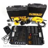 DeWalt 14.4V Cordless Drill, Corded Jigsaw, Bits