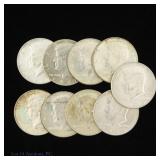 1965-'70 US 40%-Silver Kennedy 50c ASW 1.3 Oz), 9