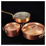 Villedieu French Tinned Copper Cookware