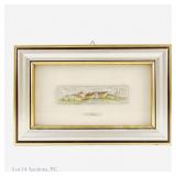 Lamberto Moroni Sterling Silver Bas Relief