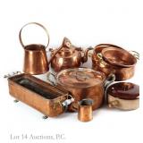 Copper Cookware Variety (8)