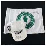 Phil Mickelson Signed Fitted Cap * 22 Exmore Flag