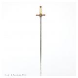 Civil War Era Militia NCO 1840 Sword 30" Blade