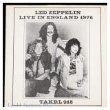 Led Zeppelin Live In England 1976 Vinyl Record