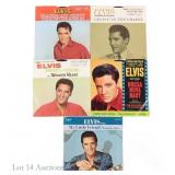 Elvis Presley Picture Sleeve 7" 1960s Singles (5)