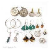 Sterling Silver Earrings (6 Pairs+)
