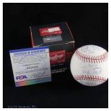 Denny McLain Multi Inscribed Baseball (PSA)