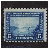 1913 USA 5c "Golden Gate Strait" Stamp #403 (Mint)