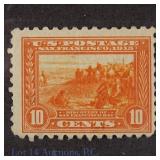 1914 USA 10c Discovery SF Bay Stamp #404 (Mint)