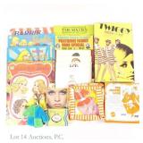 1970s Skipper Outfits, Twiggy, Paper Doll Books