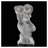 Lalique Crystal "Pan & Diana" Figurine
