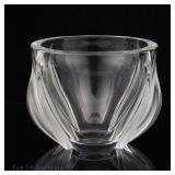 Lalique "Deux Tulipes" / "Two Tulips" Crystal Bowl