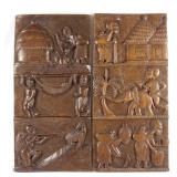 African Carved Wooden Wall Panels