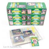 1991 Score Baseball Card Wax Boxes (6) +