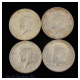1964-D US 90%-Silver Kennedy 50c (ASW 1.4 Oz), 4