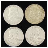 1954-1962 US Silver Franklin 50c (ASW 1.4 Ozt), 4