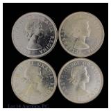 1964 Canada 80%-Silver $1 (ASW 2.4 Ozt), 4
