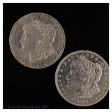US 90%-Silver Morgan Dollars (ASW +1.4 Ozt), 2