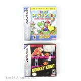 Game Boy Advance GBA Super Mario World Donkey Kong