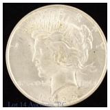 1922-D US Silver Peace Dollar (*CH BU+)