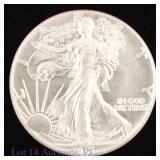 1987 American Silver Eagle $1 Bullion Coin