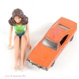 1981 Ertl General Lee & Mego Daisy Duke