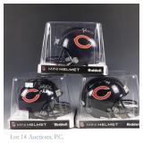 Mini Helmets Signed By Chicago Bears Players (3)