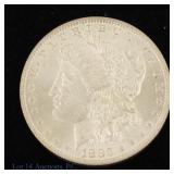 1883-O US Silver Morgan Dollar (*BU)